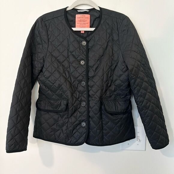 J Crew Women’s Quilted Lightweight Classic Jacket 8 - Picture 1 of 8